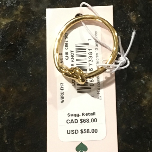 Beautiful NWOT Kate Spade heart ring! - Picture 4 of 7